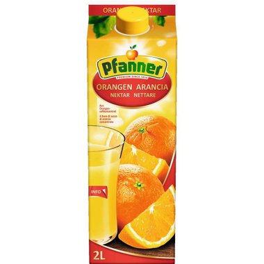 Нектар портокал или мултивитамин или Плодова напитка праскова или мултивитамин АСЕ Pfanner