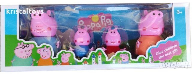 Пепа Пиг Peppa Pig, актуална детска играчка комплект 281237