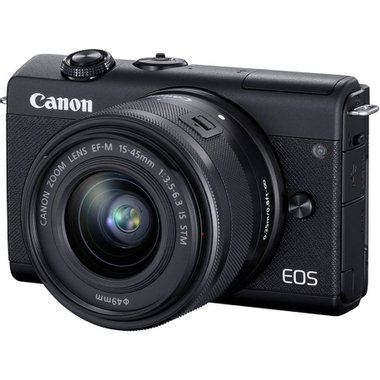 Безогледален фотоапарат CANON EOS M200 BLACK