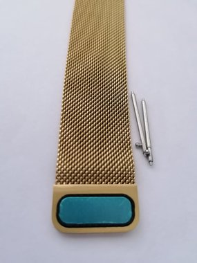 Метална каишка за Samsung 22 мм златна /gold/