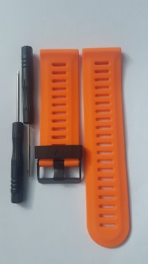 Силиконова каишка за Garmin Fenix 26 mm оранжева