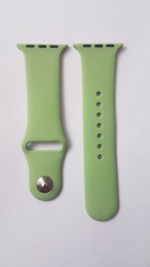 Силиконова каишка за Apple Watch мат  зелена