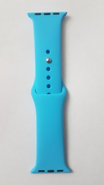 Силиконова каишка за Apple Watch светло синя