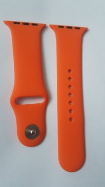 Силиконова каишка за Apple Watch оранжева