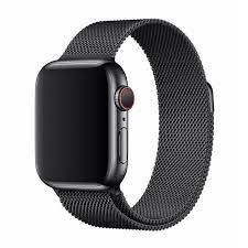 Метална каишка за Apple Watch черна