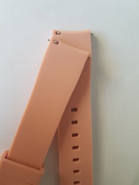 Силоконова каишка за Samsung 20 mm розова