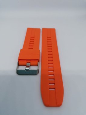Силиконова каишка за Huawei Watch 22 mm оранжева