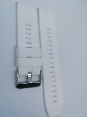 Силиконова каишка за Huawei Watch 22 mm бяла