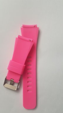 Силиконова каишка за Samsung 22 мм розова
