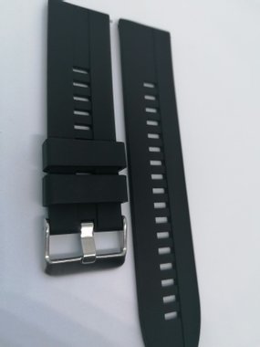 Силиконова каишка за Huawei Watch 22 mm черна