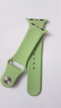 Силиконова каишка за Apple Watch мат  зелена