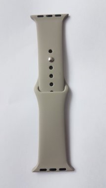 Силиконова каишка за Apple Watch сива