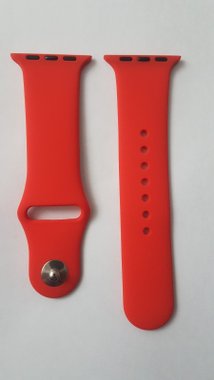 Силиконова каишка за Apple Watch червена
