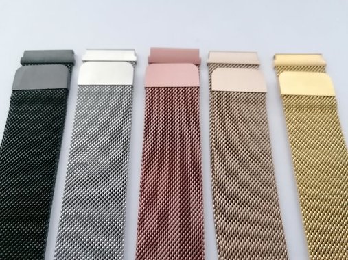 Метална каишка за Samsung 22 мм сива