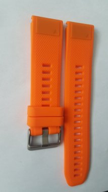 Силиконова каишка за Garmin Fenix 22 mm Quick Fit оранжева