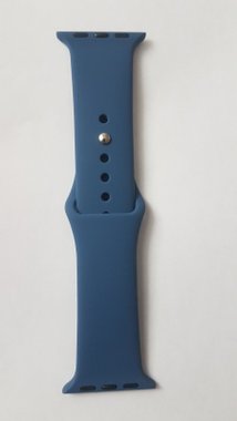 Силиконова каишка за Apple Watch синя