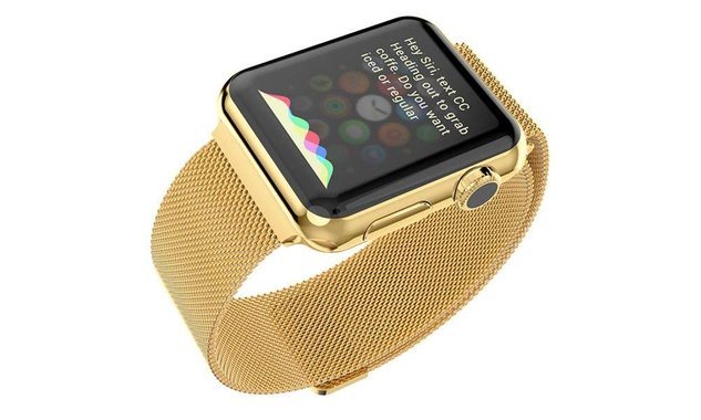 Метална каишка за Apple Watch златна /gold/