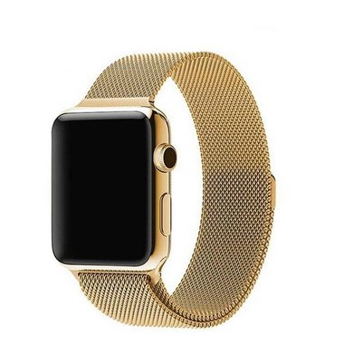 Метална каишка за Apple Watch златна /gold/