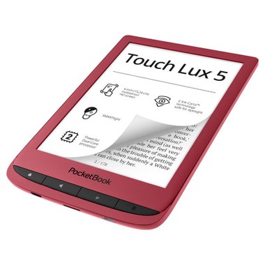 Електронна книга POCKETBOOK PB628 TOUCH LUX 5 RUBY RED