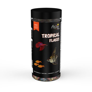 TROPICAL FLAKES Комплексна храна на люспи за всички видове тропически аквариумни риби