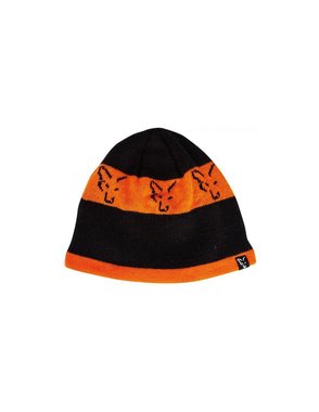Fox Black & Orange зимна шапка