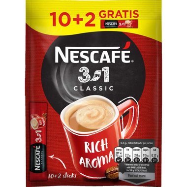 Разтворимо кафе 3в1 или 2в1 Nescafe