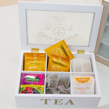 Кутия за Чай с 6 Отделения