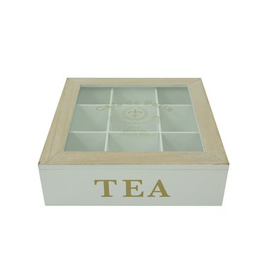 Кутия за Чай с 9 Отделения