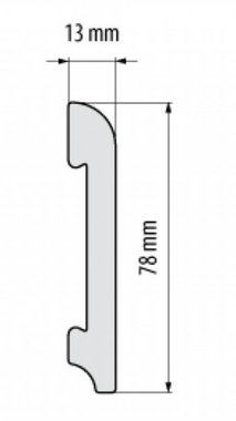 Подов перваз LD Profilux DP 4 - 2м