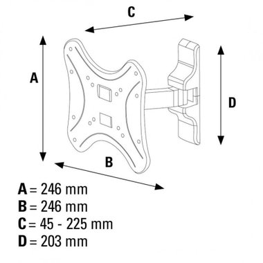 TV стойкa HAMA 108726