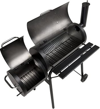 Барбекю GrillChef Tennessee 100 ‎11401 BBQ дървени въглища грил опушвач