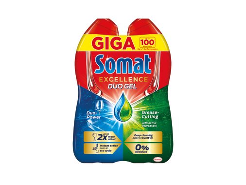 Somat Giga Таблетки или гел за съдомиялна машина