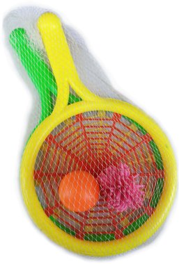 Хилки с топче и топка с ресни - комплект детска играчка за движение и спорт 311357