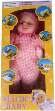 Кукла Магическо бебе MAGIC BABY, занимателна и интерактивна 254430