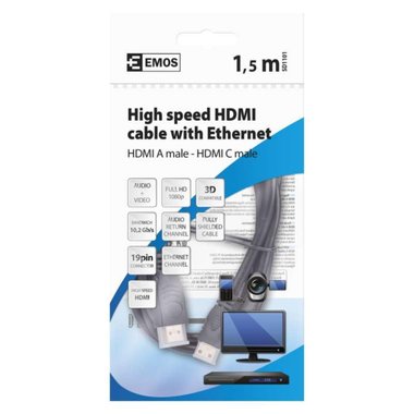 КАБЕЛ HDMI EТHERNET 2.0 SD1101 EMOS