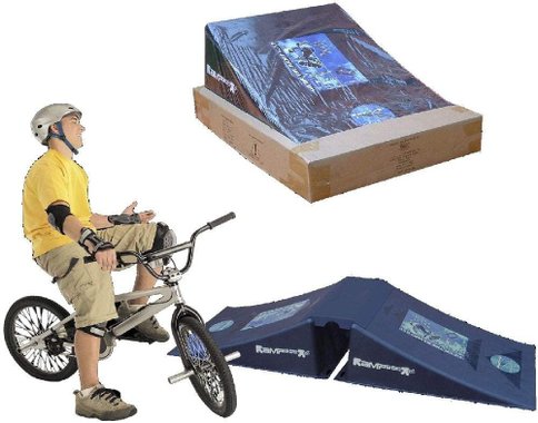 ‎Рампа за колело Urban Street Ramps Rampage 42476 за скокове ролери скейтборд