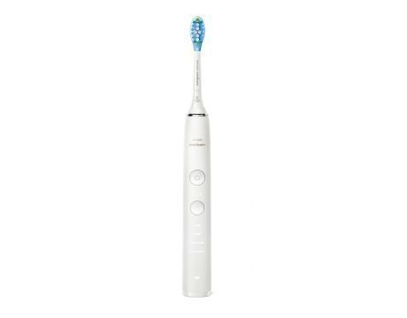  Звукочестотна  електрическа четка за зъби Philips Sonicare Diamond Clean, серия 9000, бяла HX9911/27