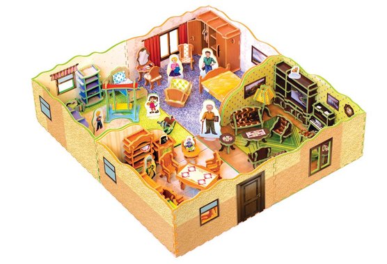 3D Къща - Спалня, развиваща игра 346300