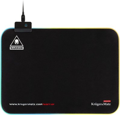 Подложка за мишка Kruger & Matz Warrior KM0766 LED 35х25см  Геймпад