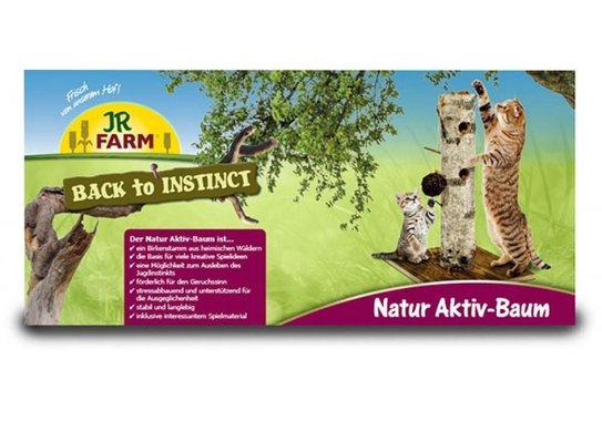 Атрактивно дърво за игра на котки JR Farm 38/38/60 см., внос от Германия