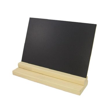  Дървен дисплей за маса 30 х 22 см натурален цвят 3745