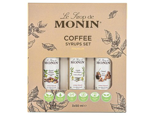 MONIN Комплект сиропи за кафе