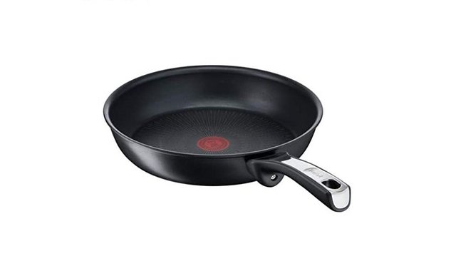  Тиган Tefal Titanium 6X Unlimited One G25908 32 см дебела индукционна основа T-FUSION