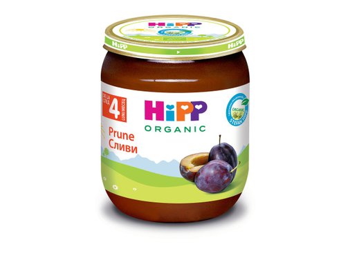 Hipp organic Био плодово пюре