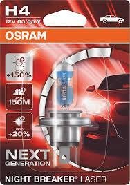 Aвтo лампа OSRAM H4 60/55W 12V NL