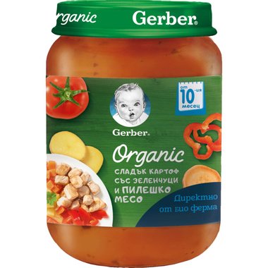 Пюре Gerber Organic