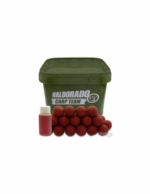 Haldorado Big Feed C21 Boilie 1kg кофа протеинови топчета с дип