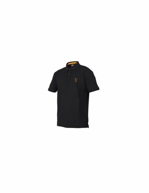 Fox Collection Orange & Black Polo Shirt поло тениска