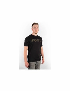 Fox Black/Camo Chest Print T-Shirt тениска