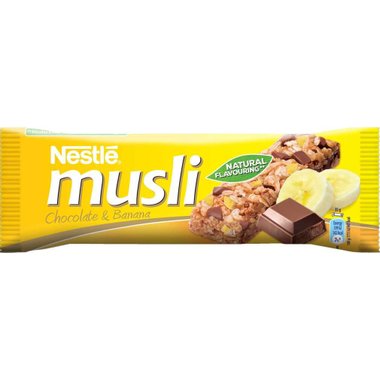 Мюсли бар банан и шоколад Nestle